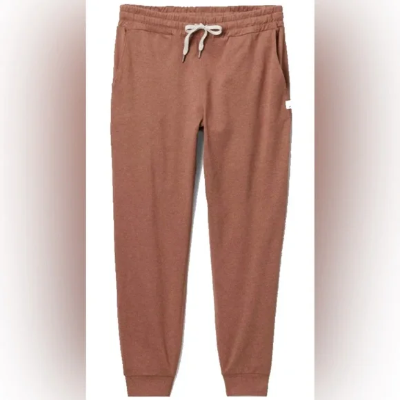 Vuori Tan Joggers with Drawstring - Picture 1 of 7